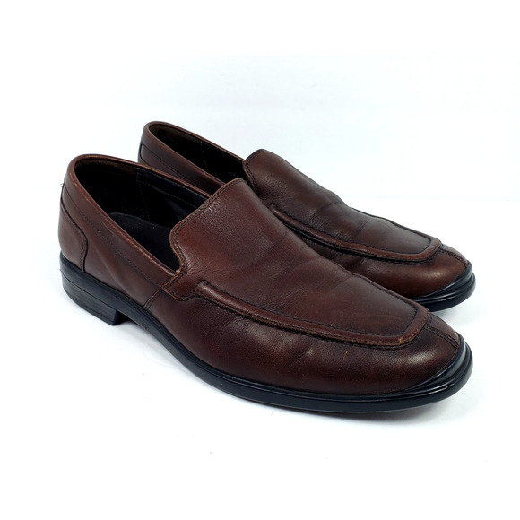 Cole Haan NikeAir Mens Size 9.5 Brown Leather Slip On Formal Dress Loafer Shoes main image 4